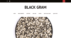 Desktop Screenshot of blackgram.com